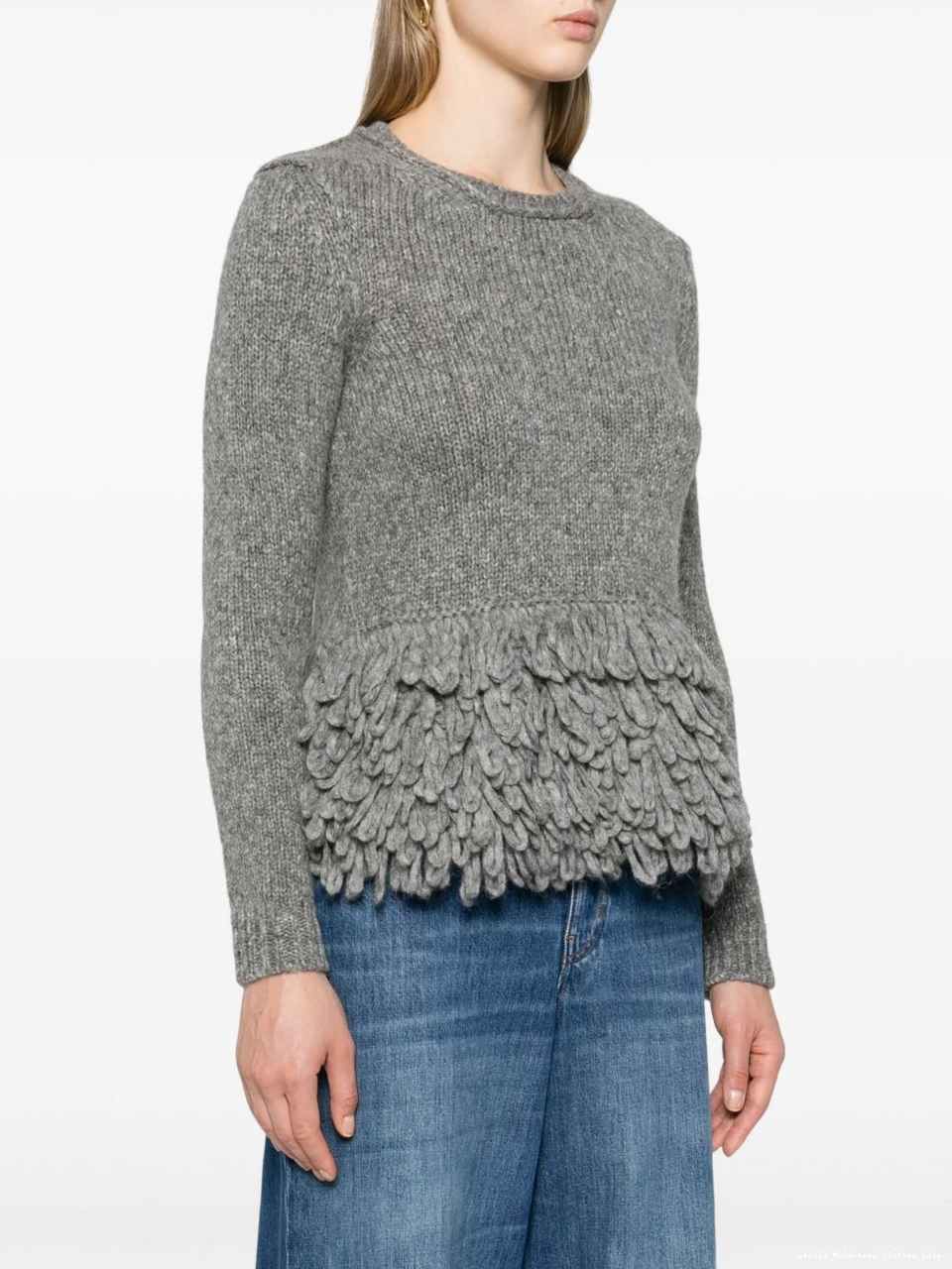 Cheap Stella crew McCartney jumper neck fringed Women 0409